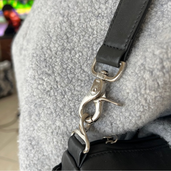 BCBGMaxAzria Black Vegan Shoulder Bag - Picture 5 of 10